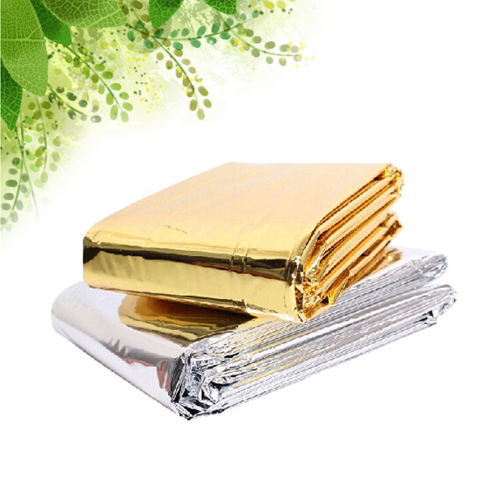 Emergency Blanket Silver Golde - Outdoor Camping Heated Blanket avis et prix