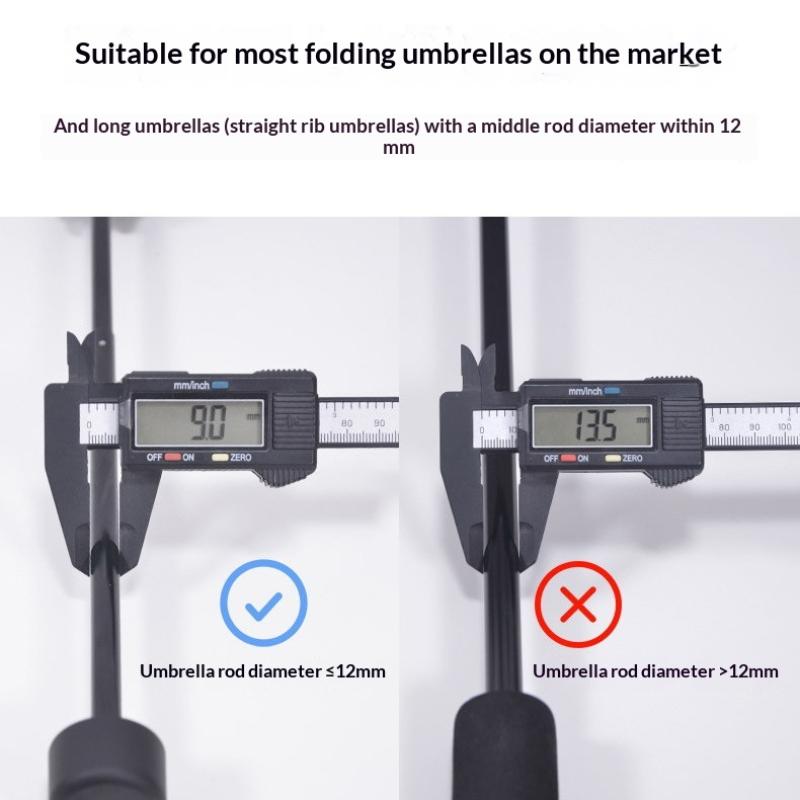 1Set Polyester Plastic Umbrell - Outdoor Camping Umbrella avis et prix
