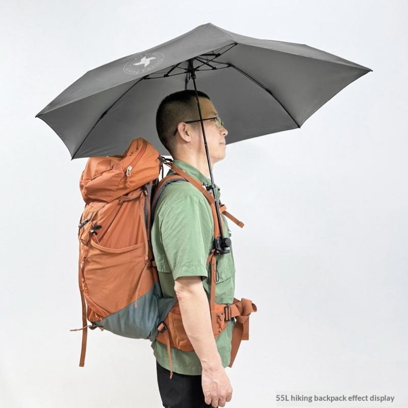 1Set Polyester Plastic Umbrell - Outdoor Camping Umbrella avis et prix