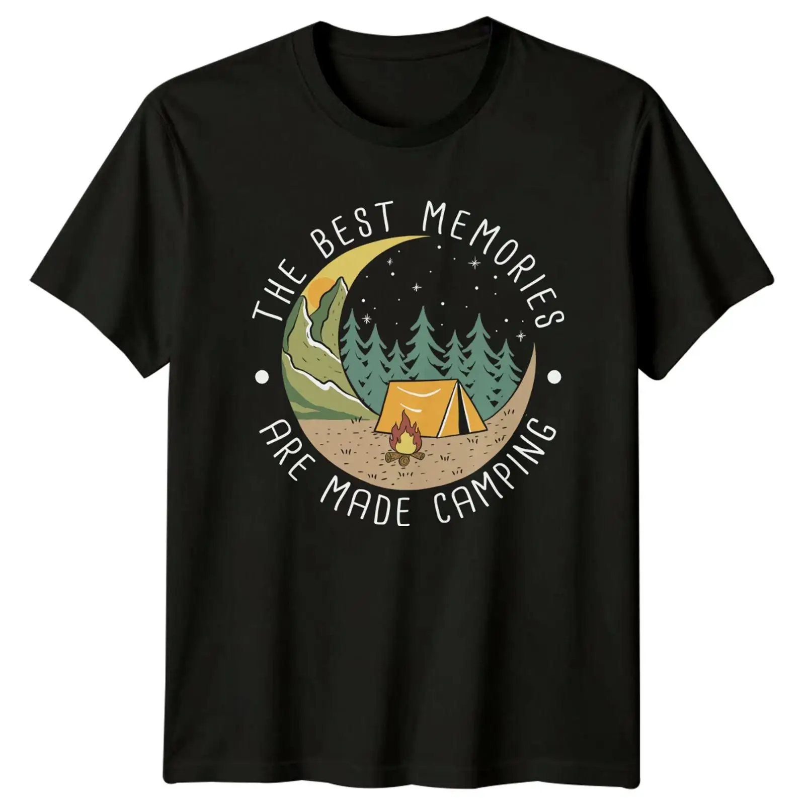 Best Memories Camping T Shirt  - Camping Zelt Outdoor avis et prix