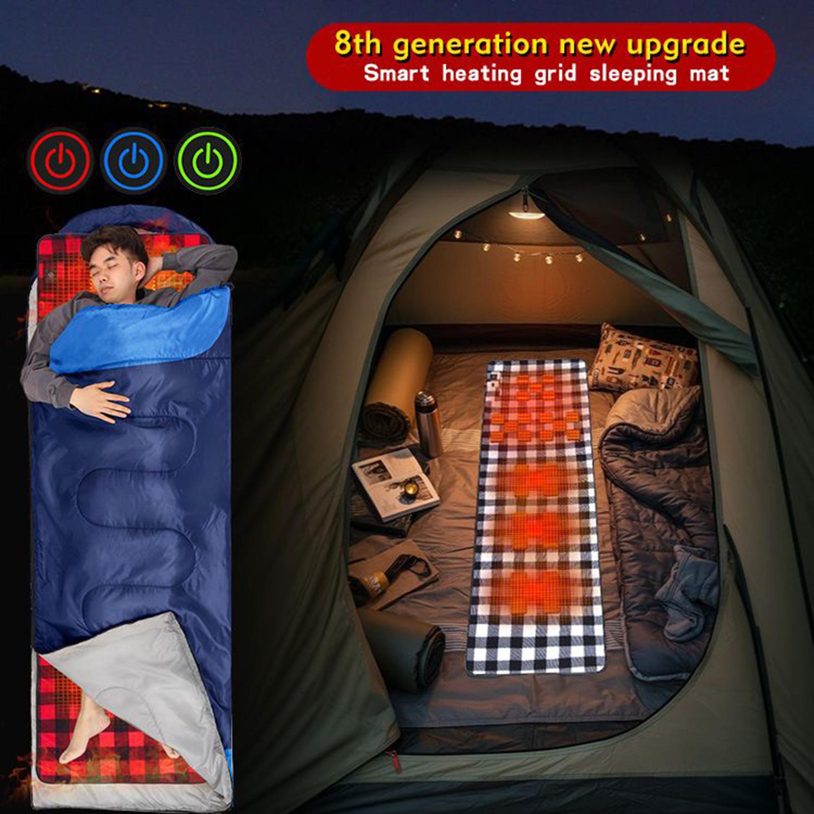 Heated Camping Pad Soft Foldab - Outdoor Camping Heated Blanket avis et prix