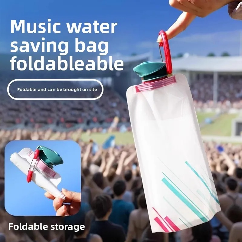 1-8PCS 700ml Soft Foldable Wat - Collapsible Water Bottle avis et prix
