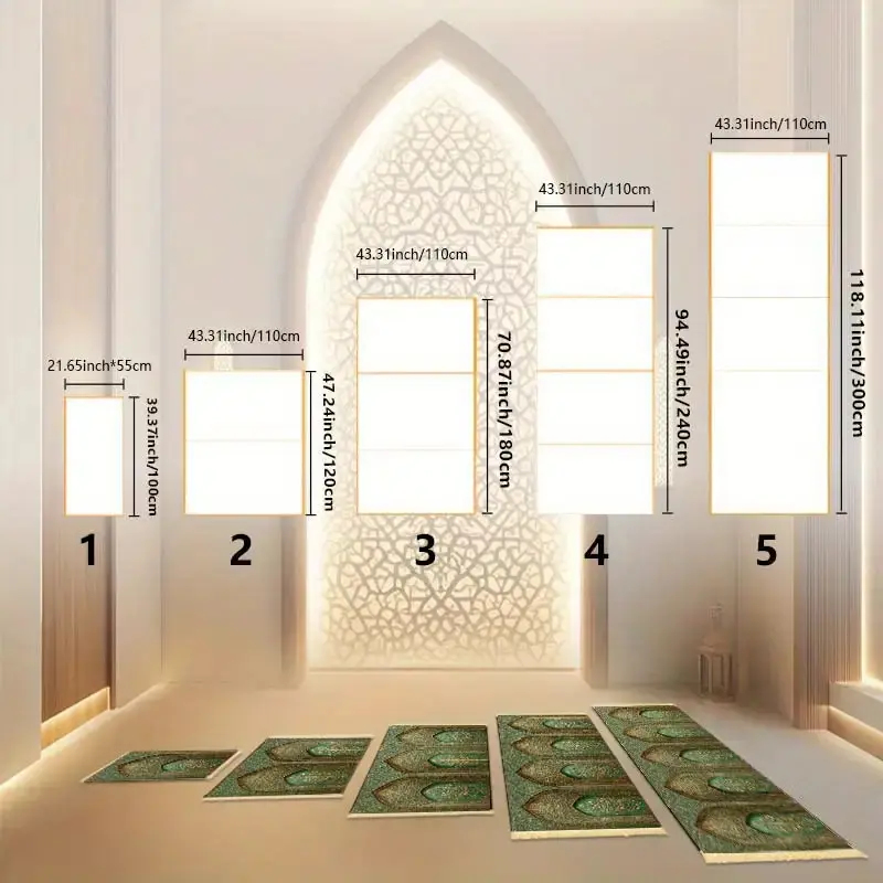 VIKAMA Luxury Muslim Prayer Ma - Outdoor Camping Mats Large avis et prix