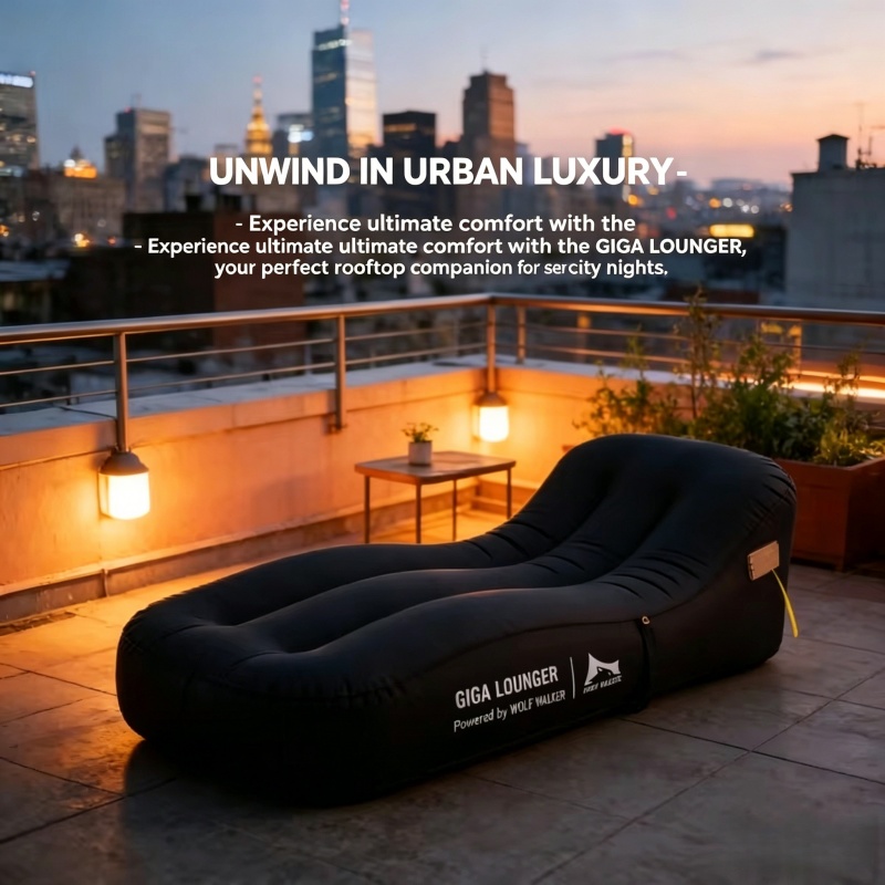 LXZ Automatic Inflatable Chair - Outdoor Camping Recliner Chairs avis et prix