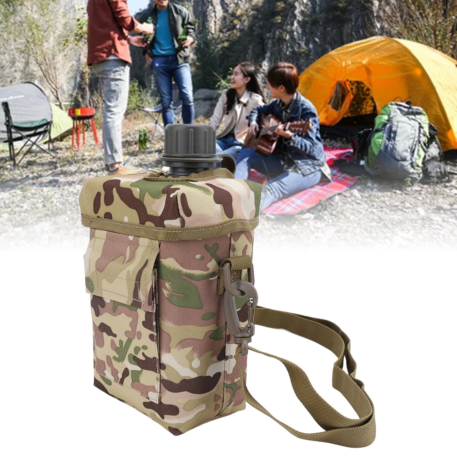 2L Water Bottle with Waist Car - Outdoor Camping Water Jug avis et prix