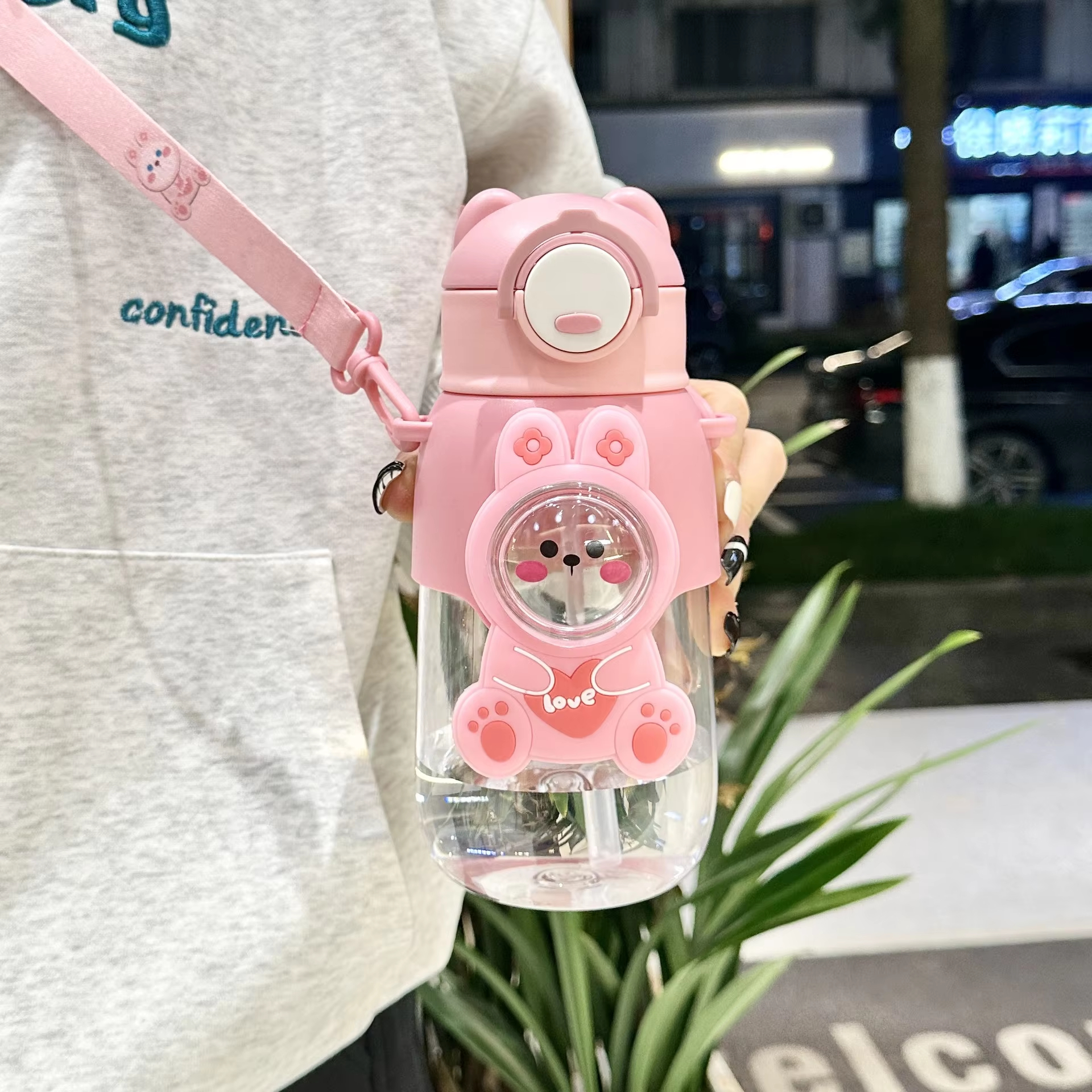 1pcs Portable Cartoon Animal W - Outdoor Camping Water Jug avis et prix