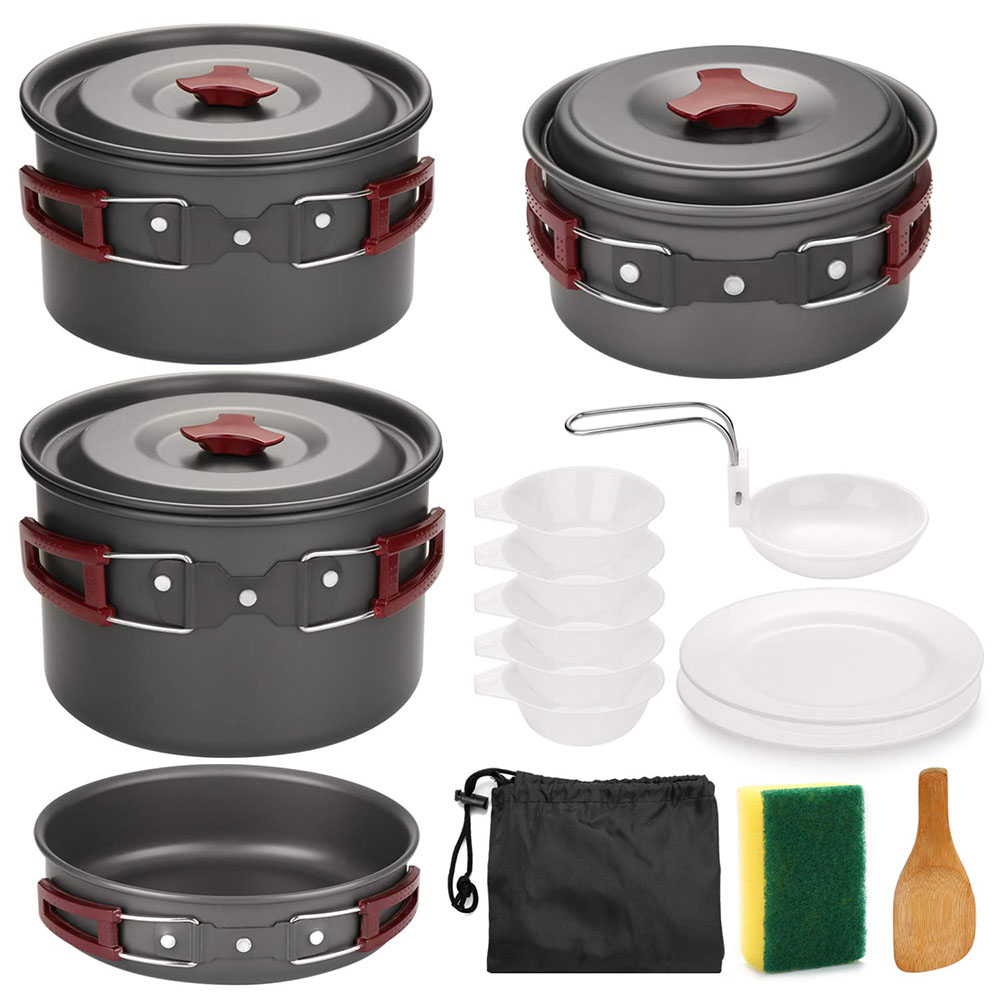 Outdoor Camping Cookware Kit N - Outdoor Camping Kitchen Table avis et prix