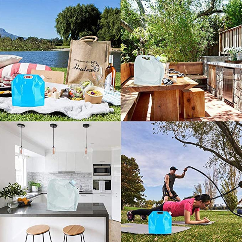 1PC 5L Collapsible Emergency W - Outdoor Camping Water Jug avis et prix
