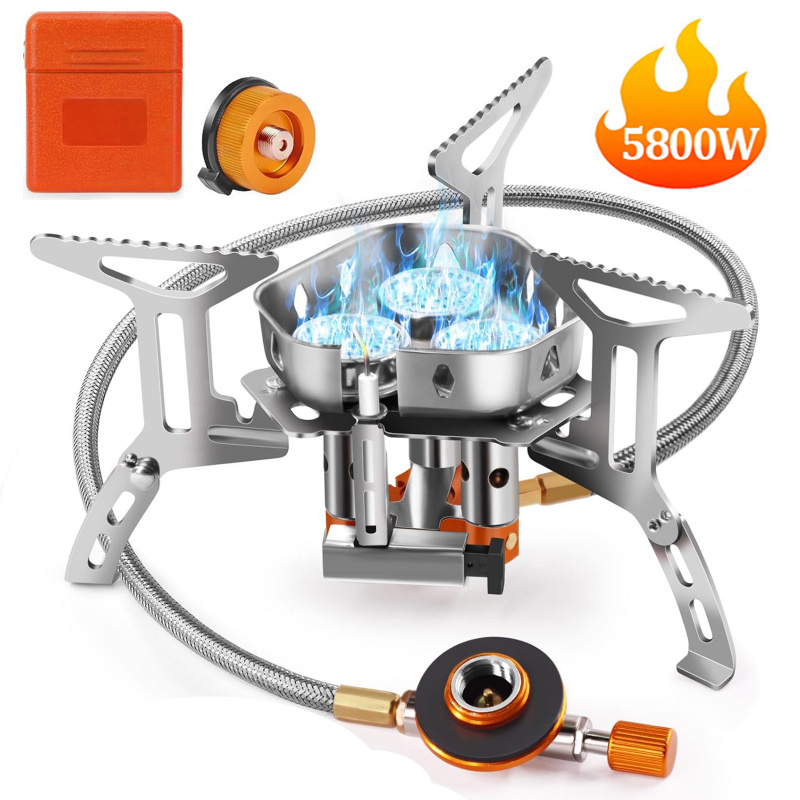 5800W High-Power Camping Gas S - Outdoor Gas Camping Oven avis et prix