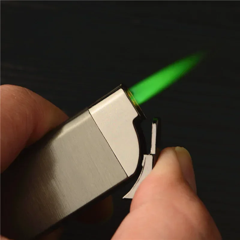 Metal Ultra Thin Windproof Gre - Outdoor Windproof Lighter avis et prix