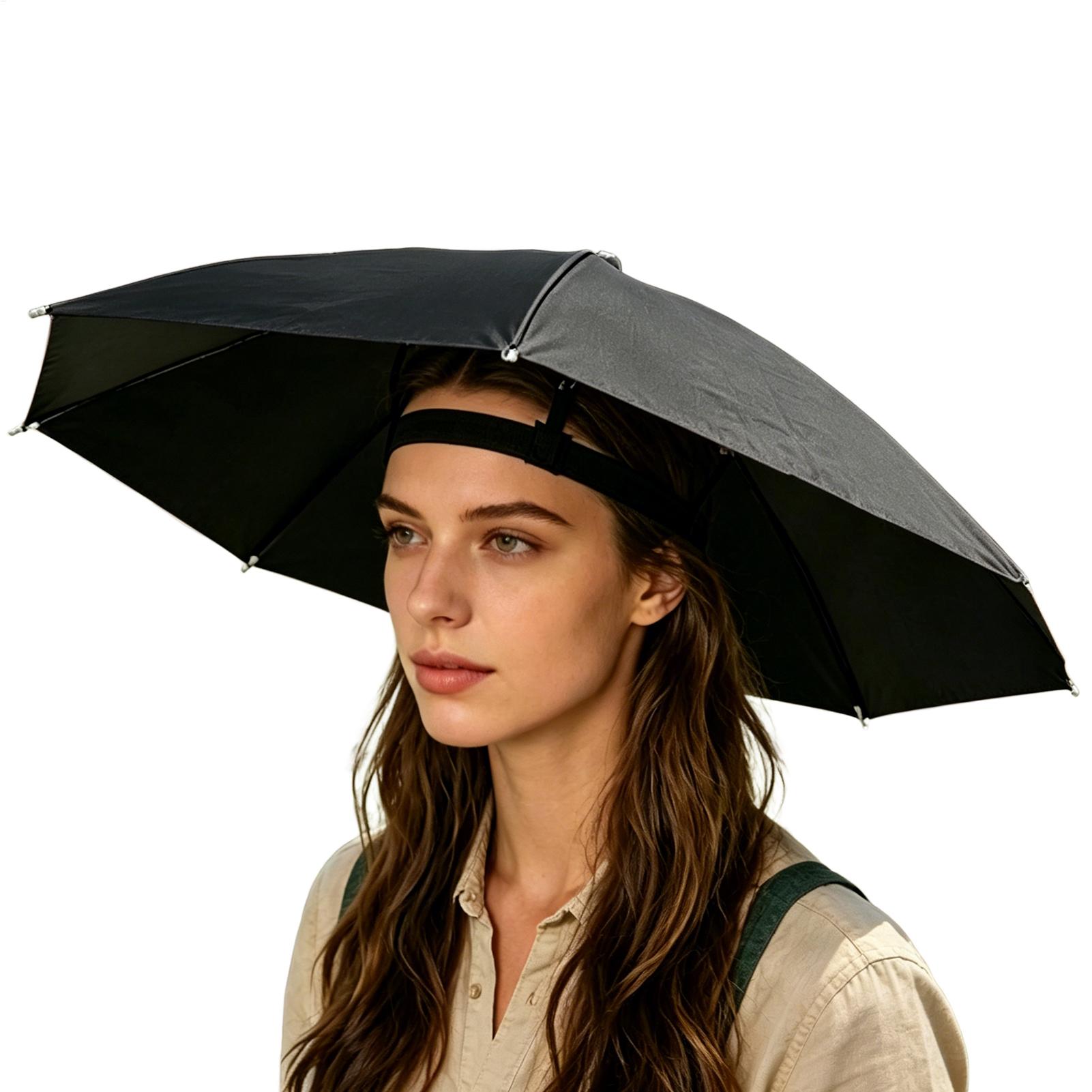 Folding Umbrella Hat Waterproo - Outdoor Camping Umbrella avis et prix