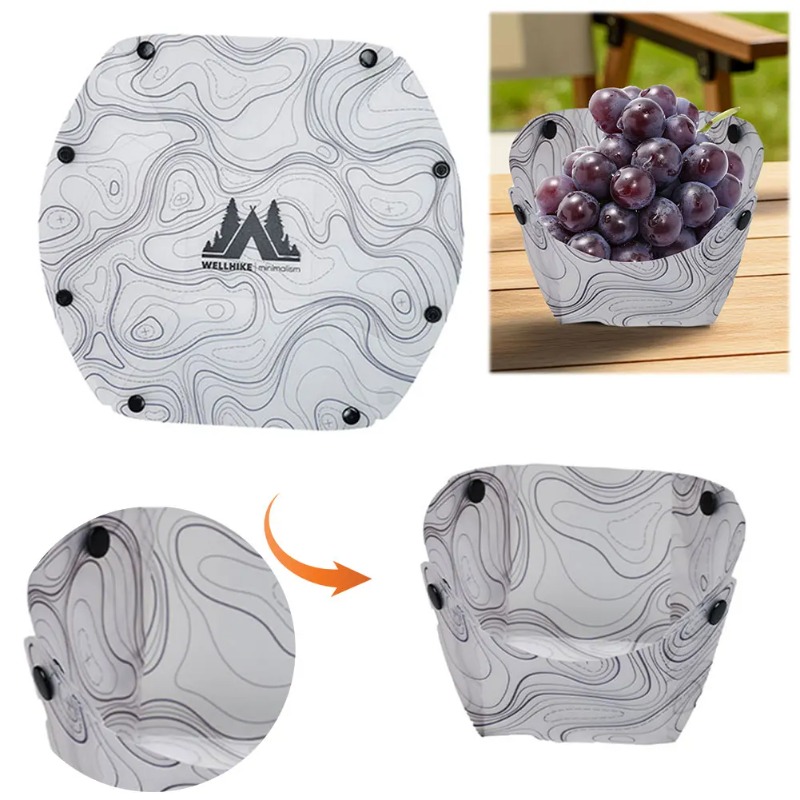 Foldable Camping Tableware Por - Outdoor Camping Kitchen Table avis et prix