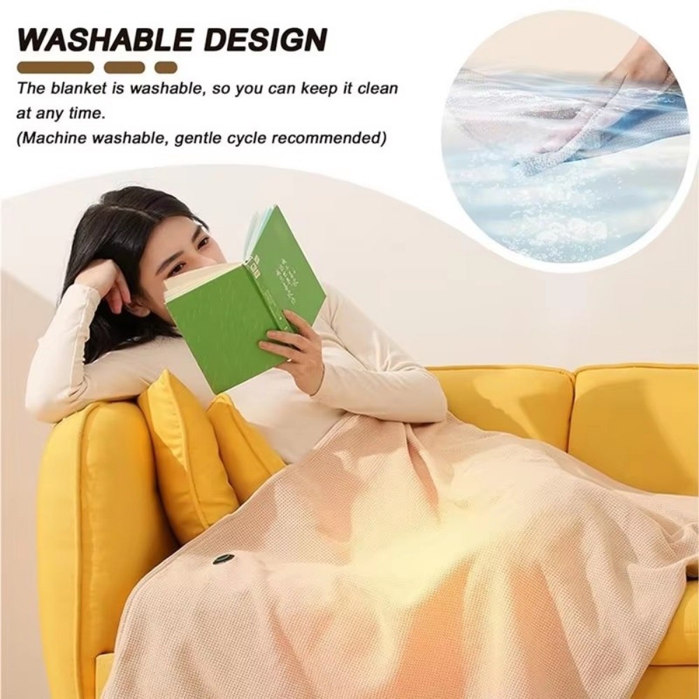 Portable Winter Shawl Blanket  - Outdoor Camping Heated Blanket avis et prix